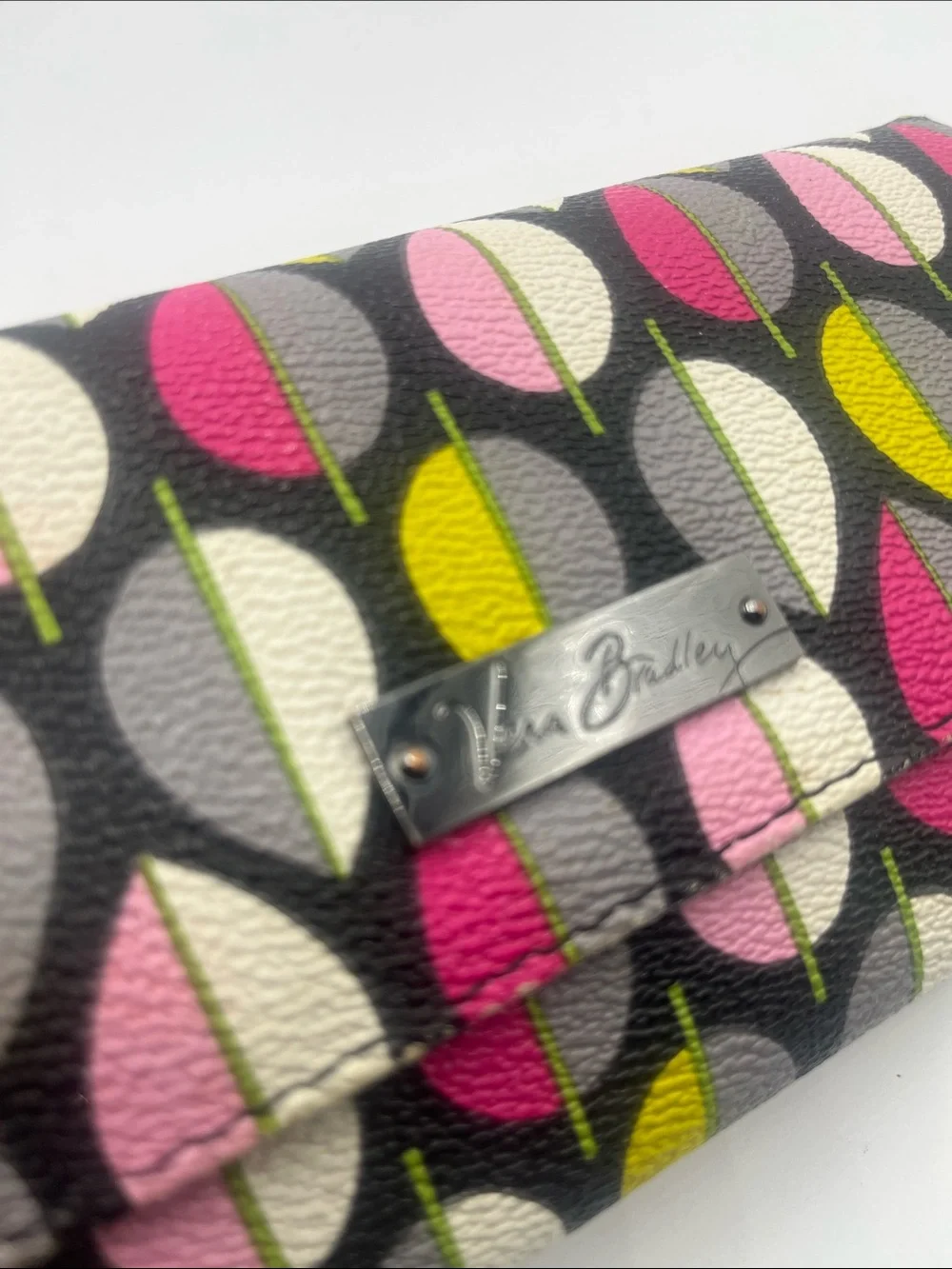 Leaf-PrintVera Bradley Multi-Color Women's Wallet - Picture 2 of 8